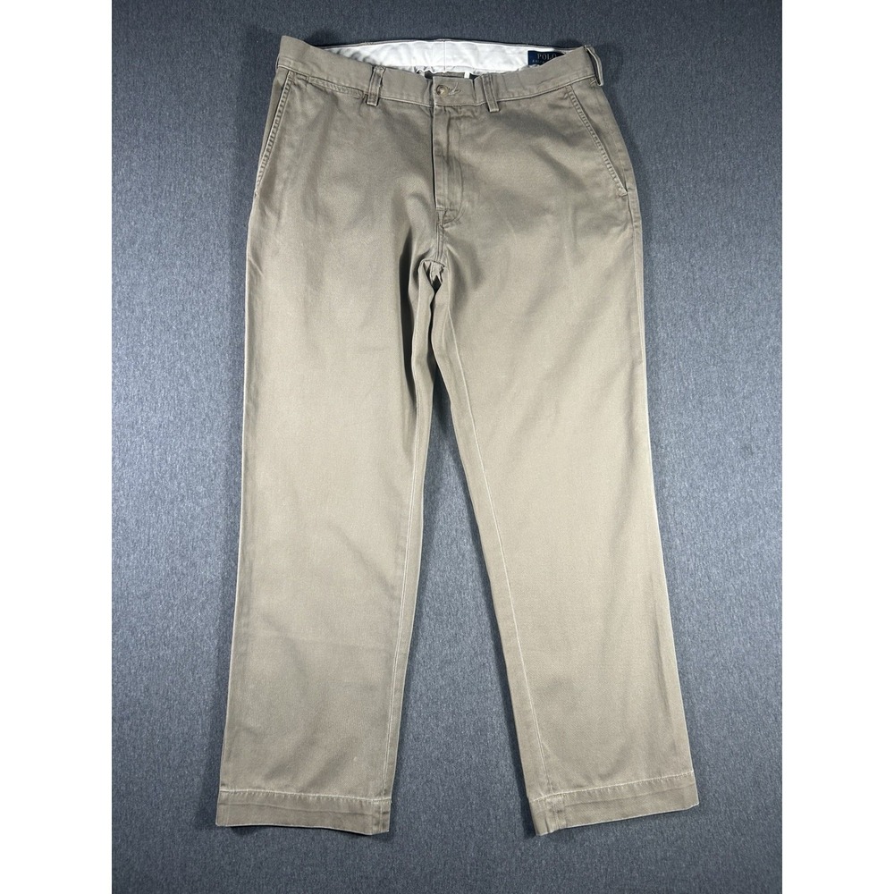 Polo Ralph Lauren Classic Fit Khaki Chino Pants Men's Size 34/30 Cotton